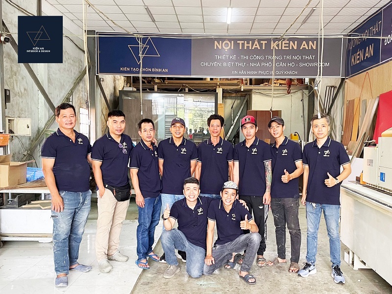 Xưởng thi công nội thất Kiến An